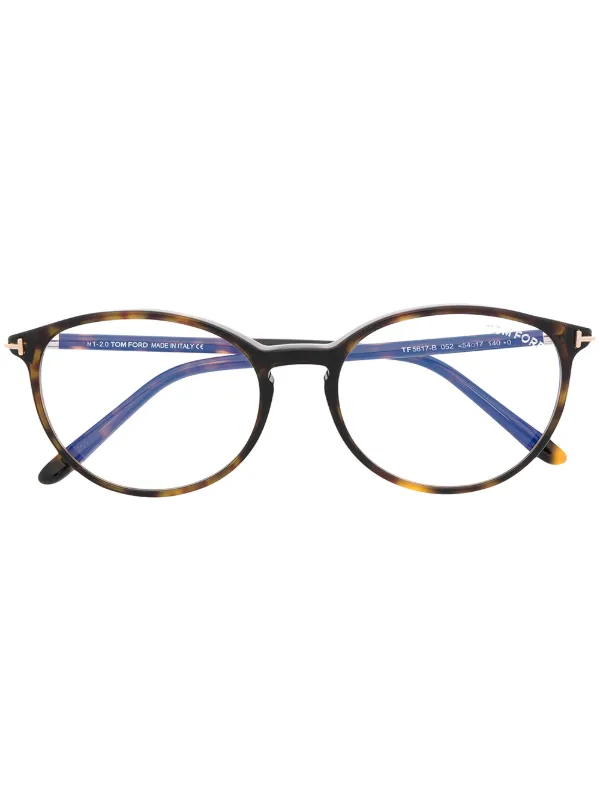 Tom ford shop round frame glasses