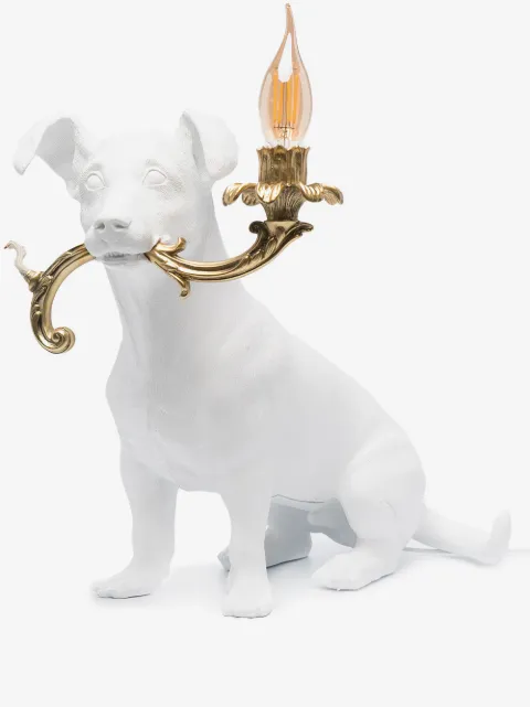 Seletti dog candelabra lamp