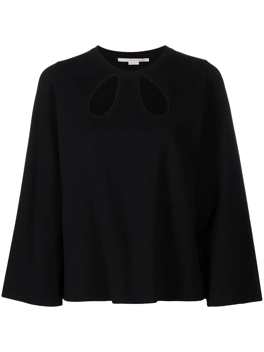 

Stella McCartney blusa manga larga - Negro