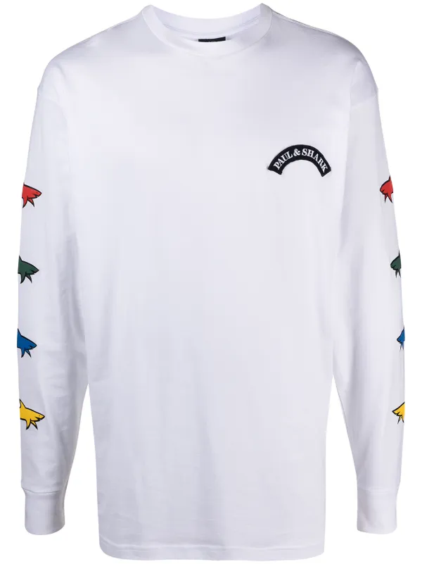 paul and shark white sweatshirt
