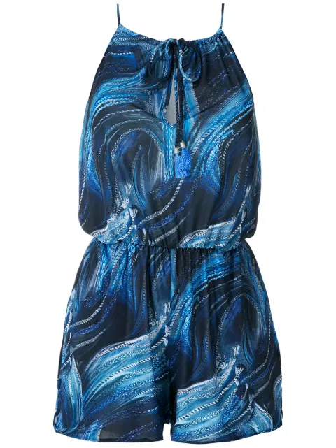 Lygia & Nanny Laya print playsuit
