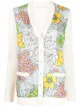 Imagen 1 de Tory Burch cárdigan tejido con motivo floral