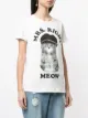 Twin-Set Mrs. Right Meow print T-shirt