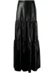 Image 1 of Pinko faux leather maxi skirt