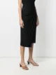 Pinko draped midi skirt