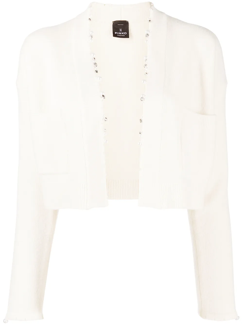 pinko cropped cardigan