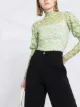 Pinko flared cropped trousers