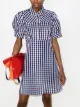 Image 2 of Lee Mathews Bessie gingham-pattern minidress
