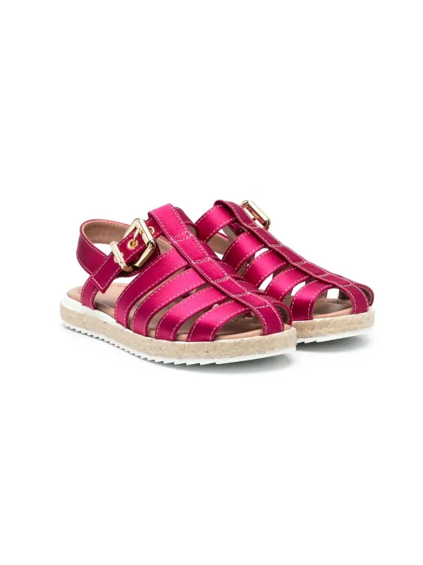 marni satin fisherman sandals