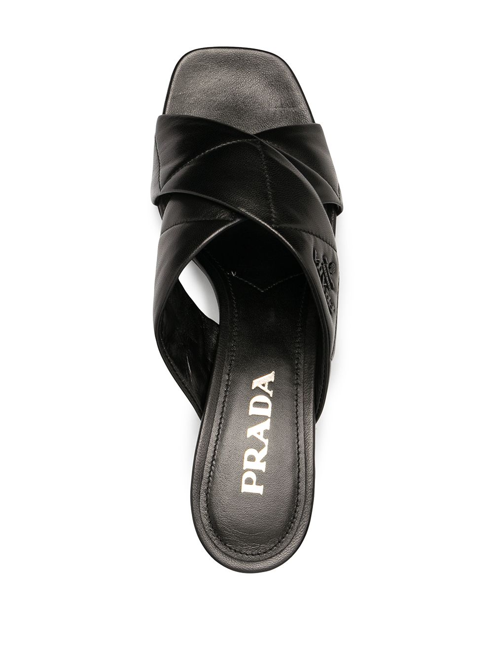 Prada 60mm crossover-strap Sandals - Farfetch