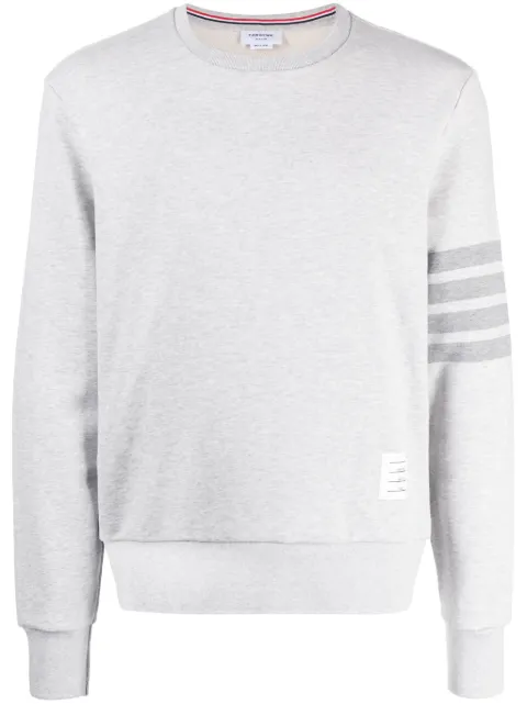 Thom Browne sudadera con motivo 4-Bar