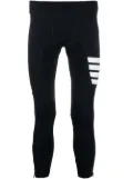 Thom Browne signature 4 stripe leggings - Blue