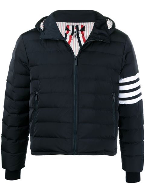 Thom Browne 4-Bar stripe padded jacket