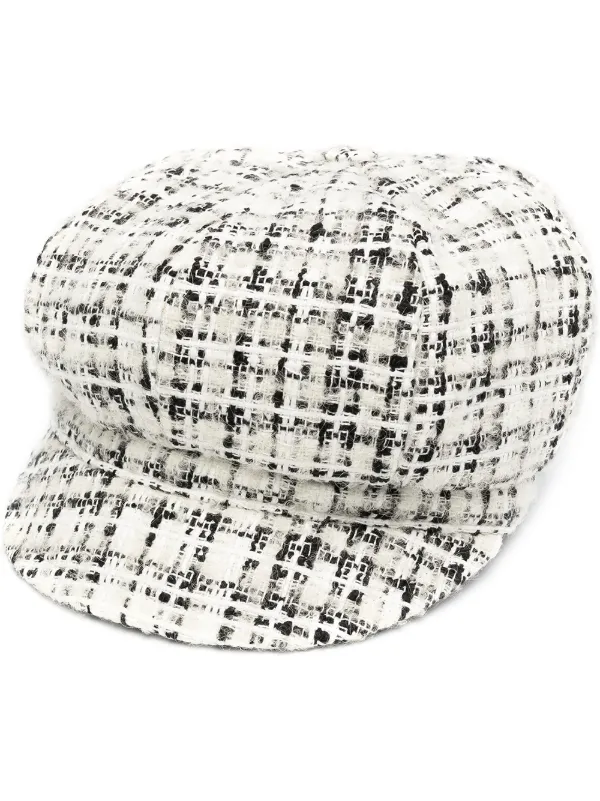 white baker boy hat