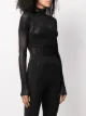 Fendi layered mesh bodysuit