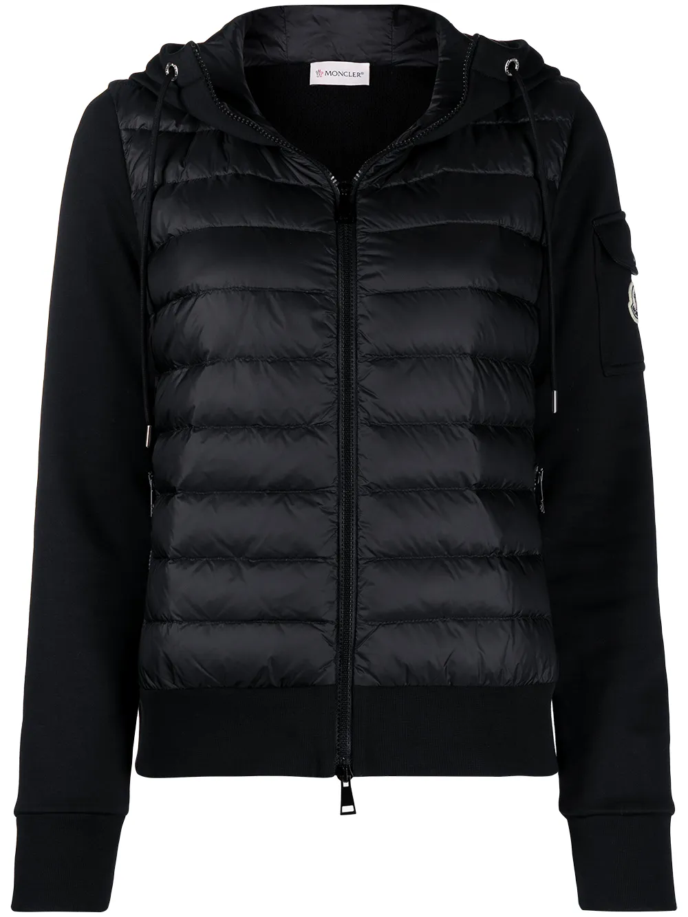 moncler padded front jacket