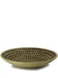 Nuove Forme textured ceramic bowl - Green