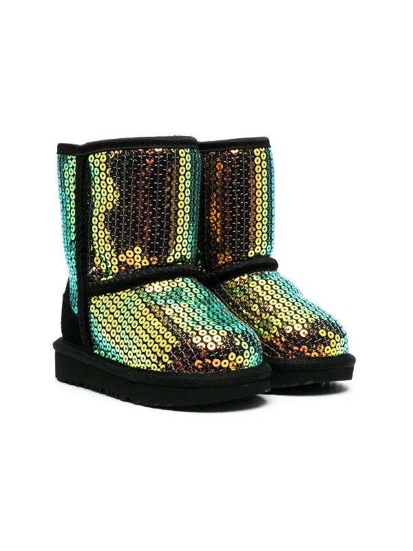 gold sequin ugg