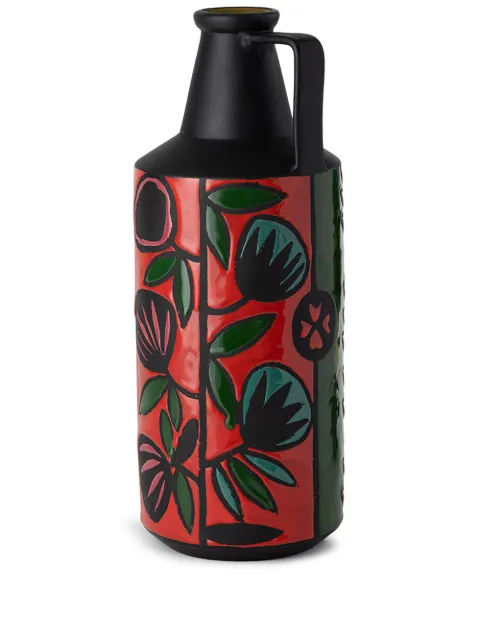 Nuove Forme flower-glazed vase