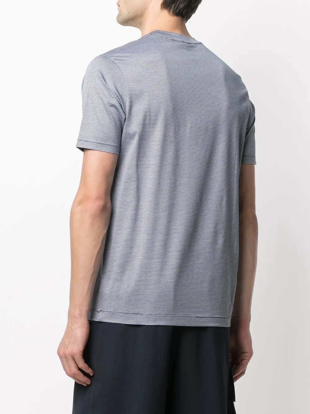 Paul & Shark T-shirt met logopatch Blauw