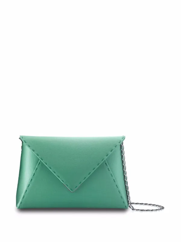 Tyler Ellis Small Lee Pouchet Clutch Bag Green FARFETCH IE