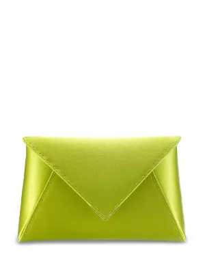 Green hot sale clutch bag