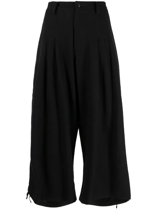 drawstring-hem Cropped Trousers - Farfetch