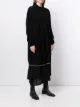 Y's mock-neck knitted dress