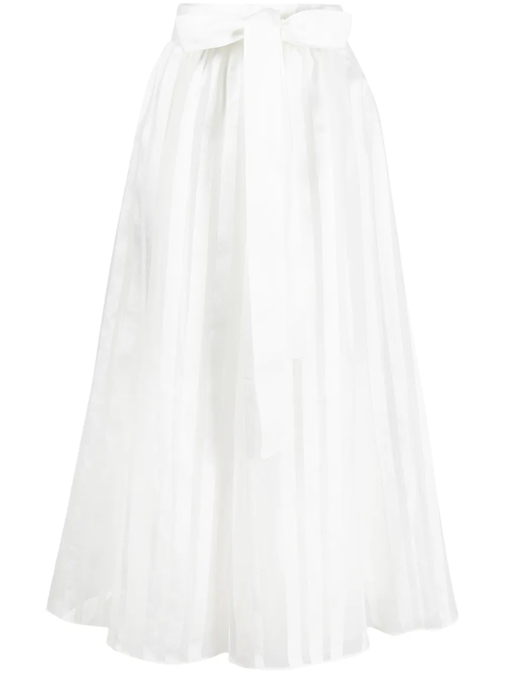 Image 1 of ZIMMERMANN tie-waist skirt