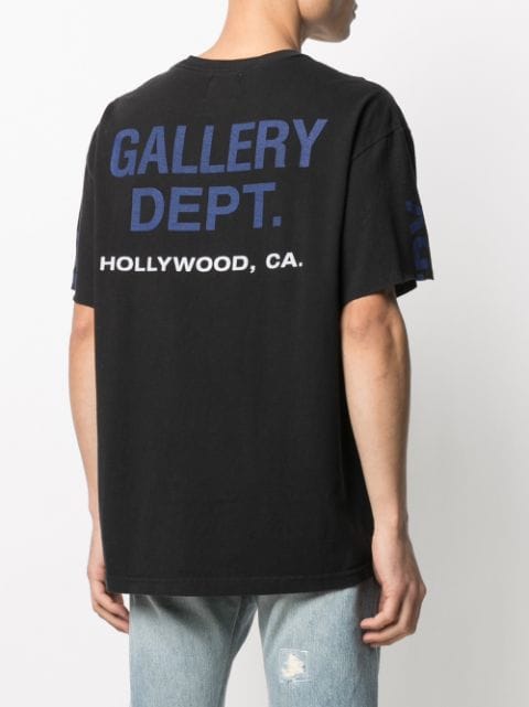 white gallery dept shirt