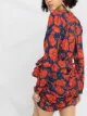 Magda Butrym ruffle trim dress