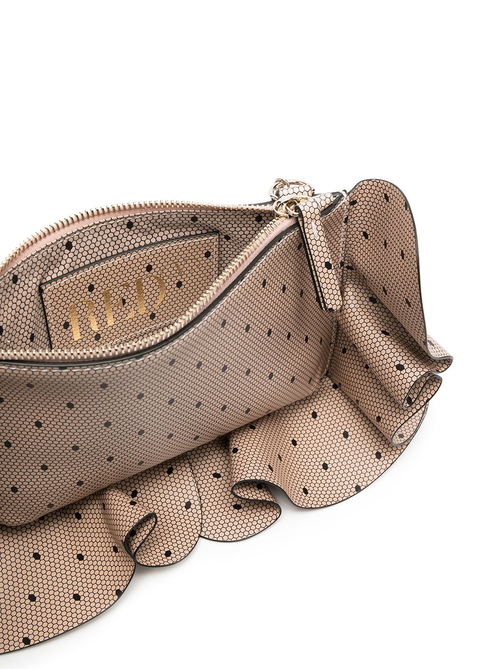 фото Red valentino polka-dot mesh crossbody bag