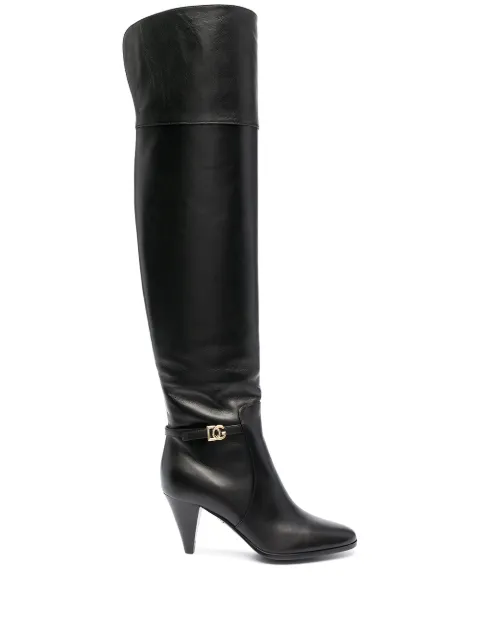 Dolce & Gabbana botas altas con hebilla DG