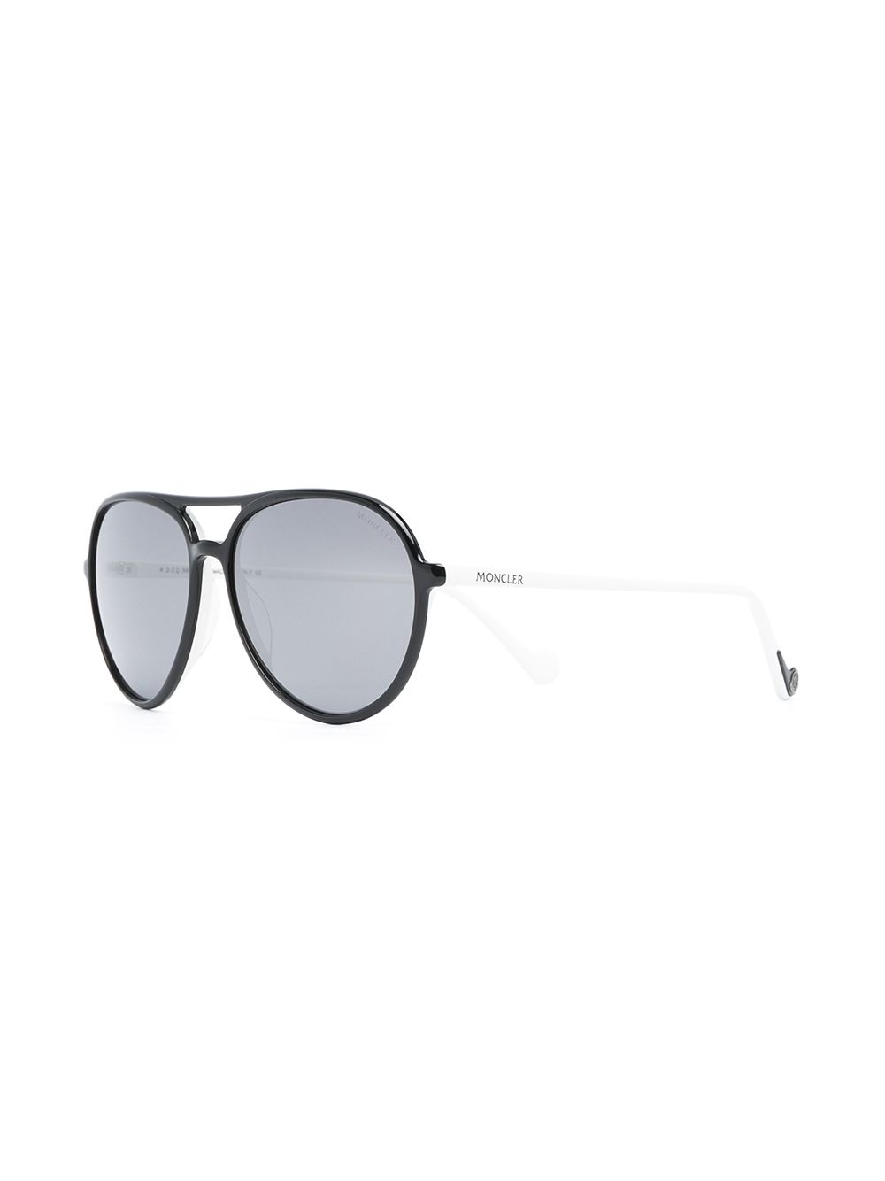 фото Moncler eyewear colour block aviator sunglasses