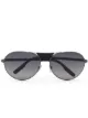 Image 1 of Ermenegildo Zegna gradient aviator-frame sunglasses