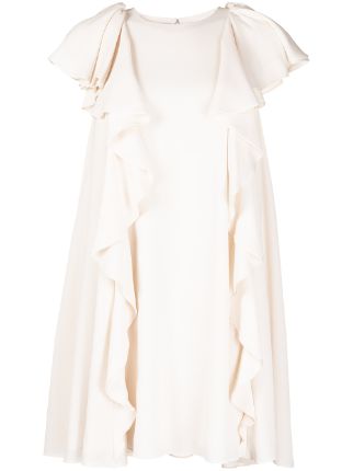 Alexander McQueen short-sleeve Pleated Babydoll Dress - Farfetch