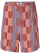 Image 1 of HENRIK VIBSKOV two-tone knee-length shorts