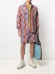 Image 2 of HENRIK VIBSKOV two-tone knee-length shorts