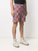 HENRIK VIBSKOV two-tone knee-length shorts
