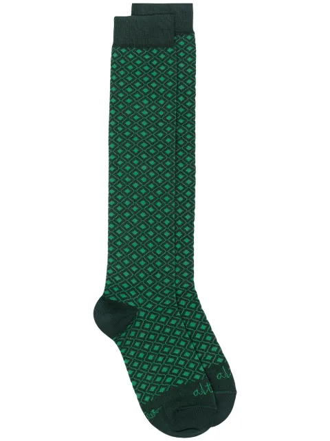 Altea intarsia-knit socks