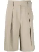 Image 1 of Brunello Cucinelli high-waist knee-length shorts