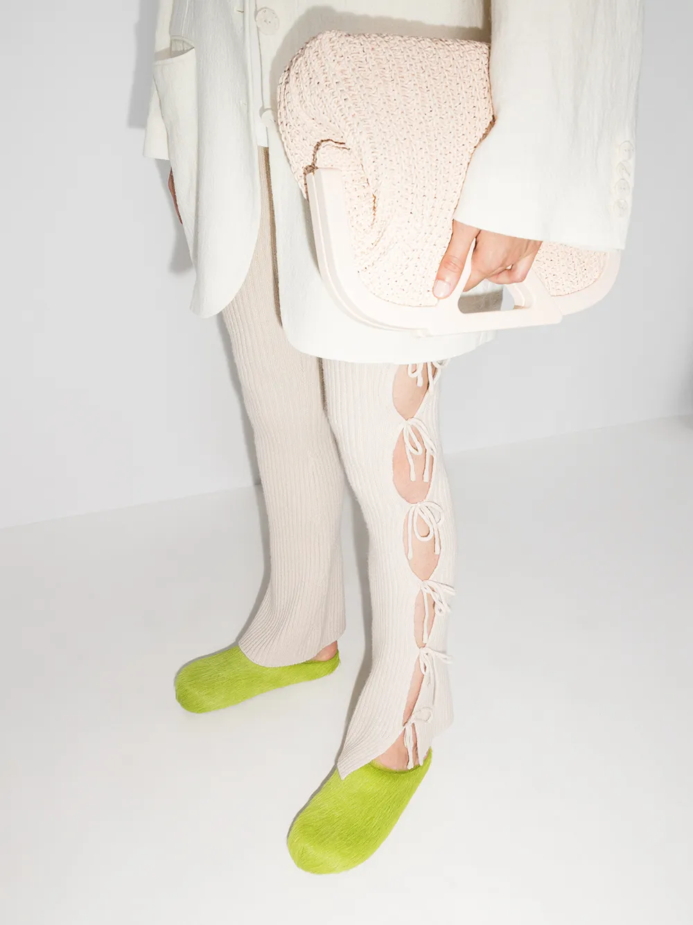 Marni Muiltjes met ronde neus Groen