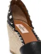 Image 2 of Valentino Garavani Rockstud 85mm wedge espadrilles