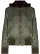 Image 1 of R13 reversible hooded bomber jacket