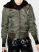 Image 2 of R13 reversible hooded bomber jacket