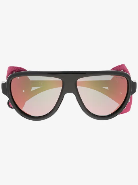 Moncler Eyewear detachable eye shield sunglasses