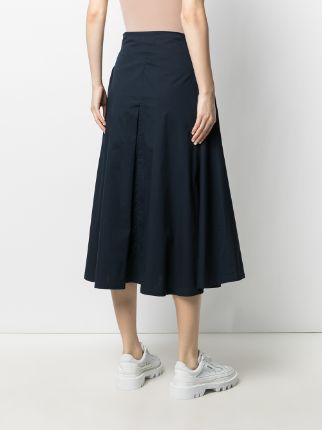 high-waisted A-line skirt展示图