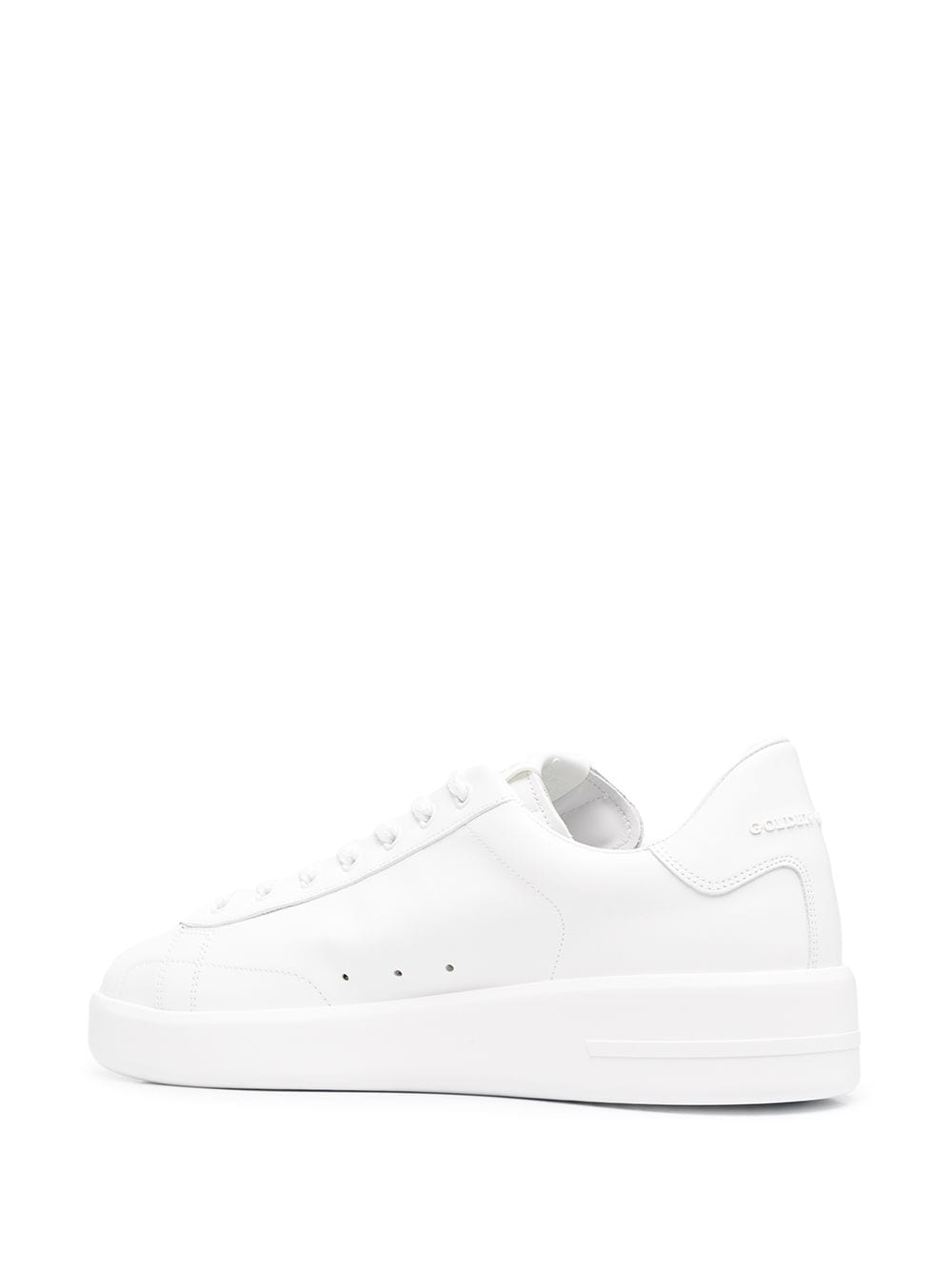 Shop Golden Goose Purestar Low-top Sneakers In White
