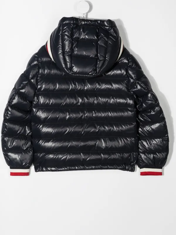 Moncler Enfant Hooded zip up Puffer Jacket Farfetch