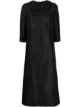 Image 1 of Comme Des Garçons Comme Des Garçons textured short-sleeved midi dress